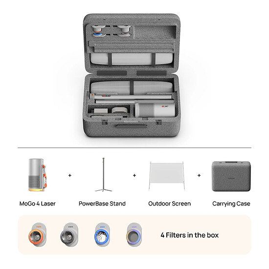 Vidéoprojecteur XGIMI MoGo 4 Laser Outdoor Collection - DLP Laser Full HD - 550 Lumens - Autre vue
