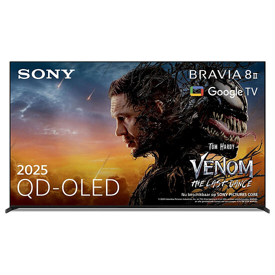 TV Sony BRAVIA 8II (K-65XR8M25B) - TV Oled 4K UHD HDR - 164 cm - Autre vue