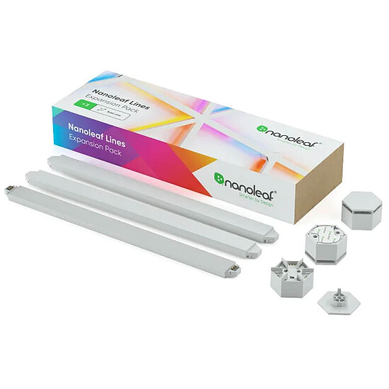 Lampe connectée Nanoleaf Lines Expansion Pack x3