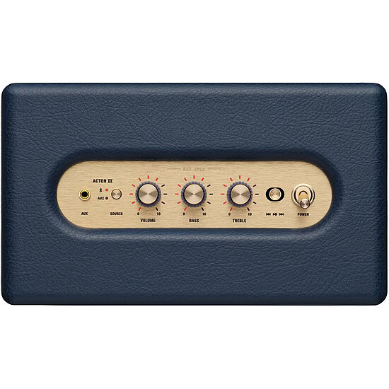 Enceinte sans fil Marshall Acton III Bleu - Enceinte compacte  - Autre vue