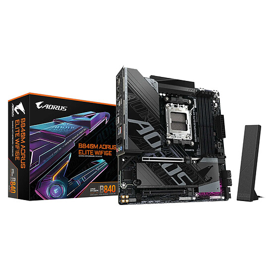 Carte mère Gigabyte B840M AORUS ELITE WIFI6E