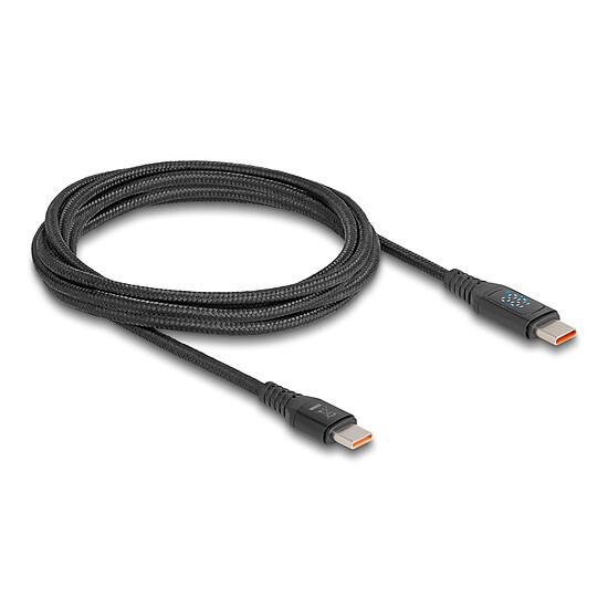 Câble USB DeLock Câble USB-C - Power Delivery 140 W avec écran - 1.2 m - Autre vue