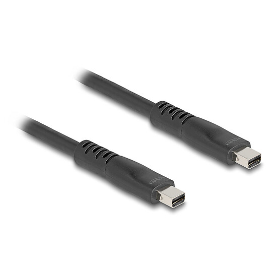 Câble DisplayPort DeLock Câble Mini DisplayPort 2.1 mâle/mâle  - 1.5 m - Autre vue