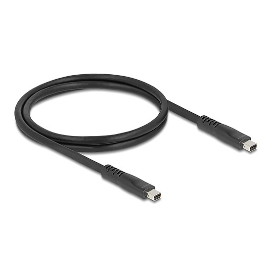 Câble DisplayPort DeLock Câble Mini DisplayPort 2.1 mâle/mâle  - 1 m - Autre vue
