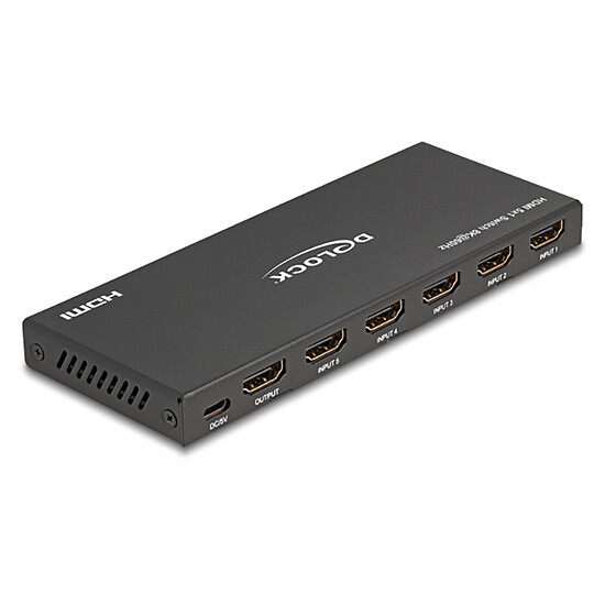 Switch HDMI DeLock Commutateur HDMI 5 ports 8K @ 60 Hz - Autre vue