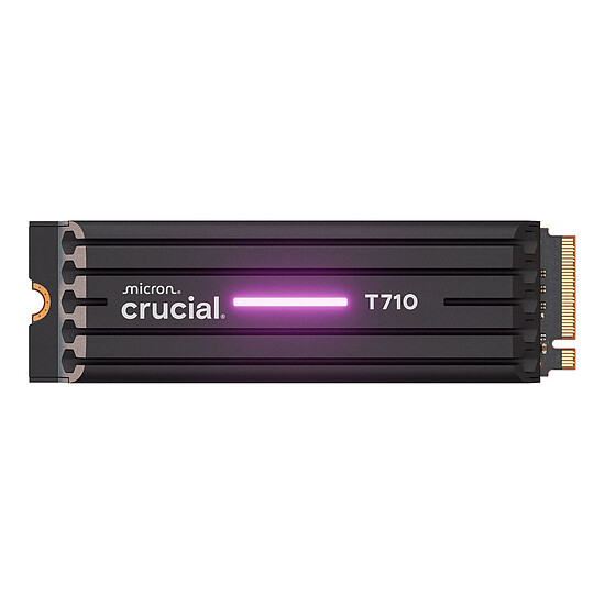 Disque SSD Crucial T710 avec dissipateur - 2 To 