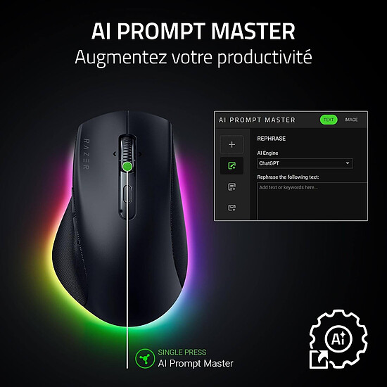 Souris PC Razer Pro Click V2 - Autre vue
