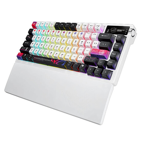 Clavier PC Asus ROG Azoth X - Asus ROG NX Snow v2 - Autre vue
