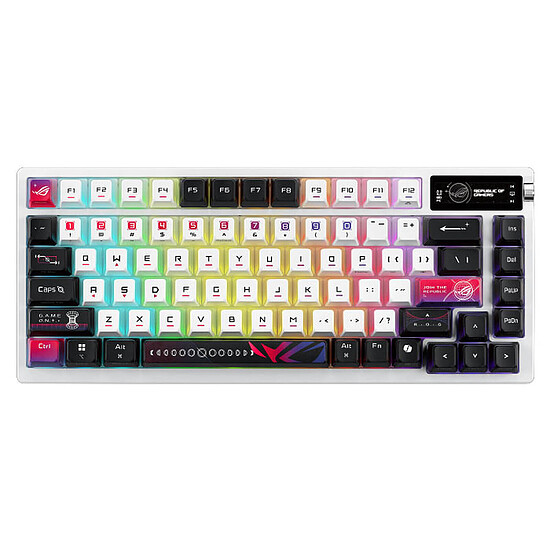Clavier PC Asus ROG Azoth X - Asus ROG NX Snow v2 - Autre vue