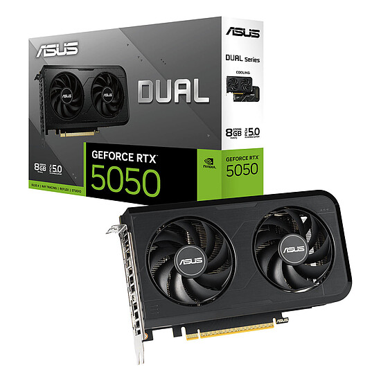Carte graphique Asus Dual GeForce RTX 5050 8GB - Autre vue