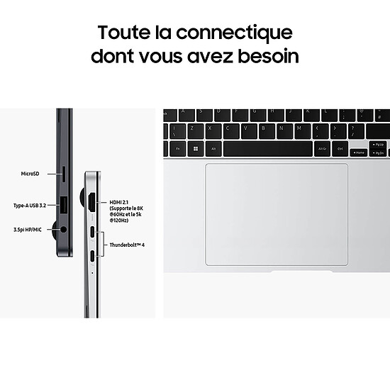 PC portable Samsung Galaxy Book4 Pro (NP940XGK-KG3FR) - Autre vue