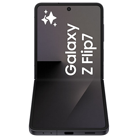 Smartphone Samsung Galaxy Z Flip7 (Noir) - 256 Go - 12 Go  - Autre vue