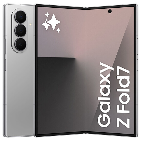Smartphone reconditionné Samsung Galaxy Z Fold7 (Gris) - 512 Go - 12 Go · Reconditionné - Autre vue