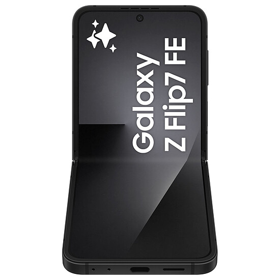 Smartphone Samsung Galaxy Z Flip7 FE (Noir) - 128 Go - 8 Go - Autre vue