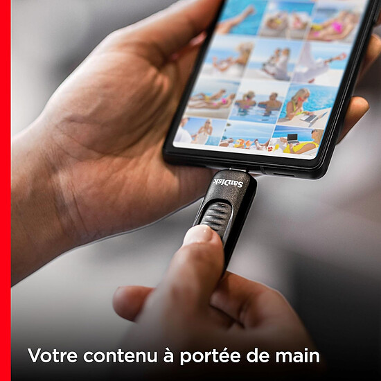 Clé USB Sandisk Ultra Slider USB Type-C 1 To - Autre vue