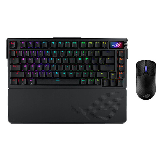 Clavier souris gamer Asus ROG Extreme Duo (Clavier ROG Azoth Extreme + Souris Asus ROG Harpe Ace Extreme) - Autre vue