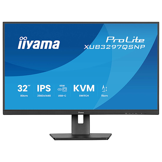 Écran PC Iiyama ProLite XUB3297QSNP-B1 - Autre vue