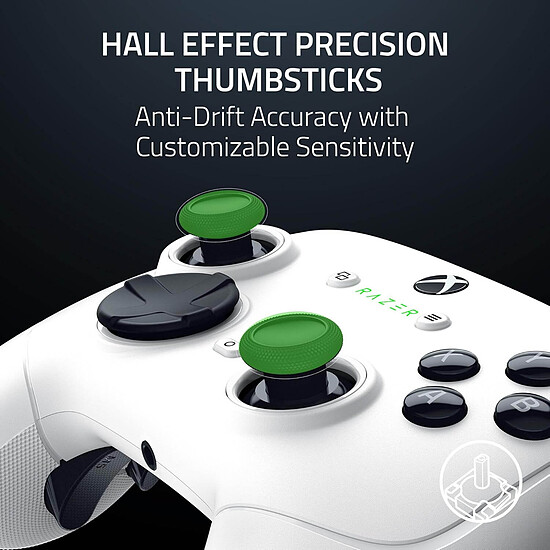 Manette de jeu Razer Wolverine V3 Pro - Blanc - Autre vue