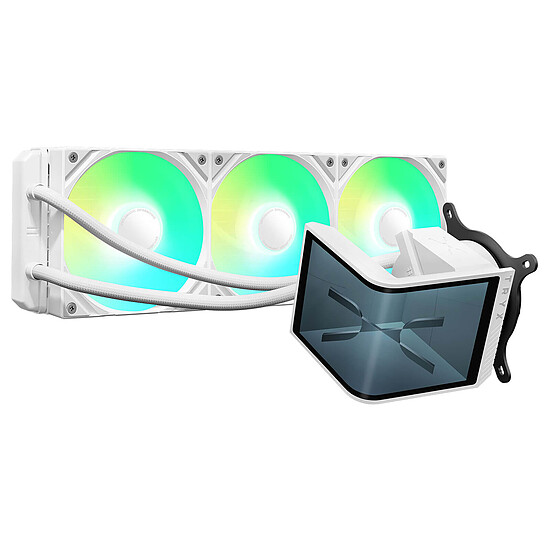 Watercooling AIO TRYX PANORAMA SE ARGB 360 - Blanc - Autre vue