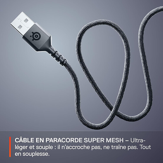 Souris PC SteelSeries Rival 3 Gen 2 - Noir - Autre vue