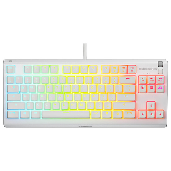 Clavier PC SteelSeries Apex 3 TKL - Blanc - Autre vue