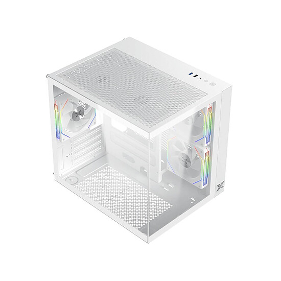 Boîtier PC Xigmatek Aqua M Lite - Blanc - Autre vue