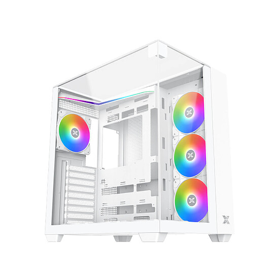Boîtier PC Xigmatek Aqua V - Blanc