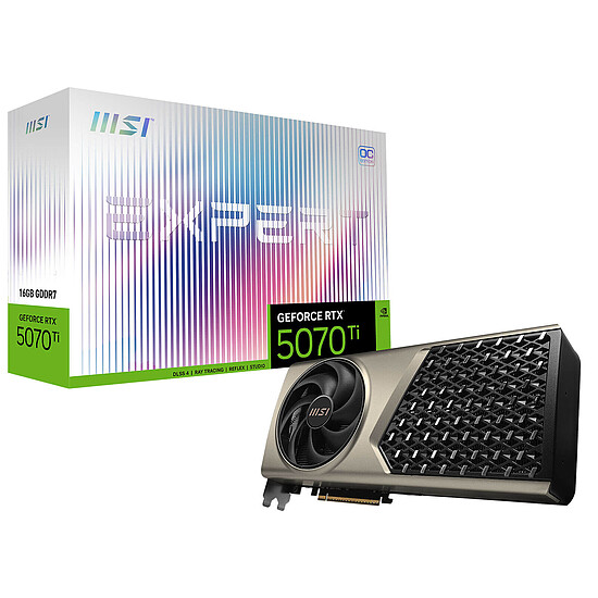 Carte graphique MSI GeForce RTX 5070 Ti 16G EXPERT OC - Autre vue