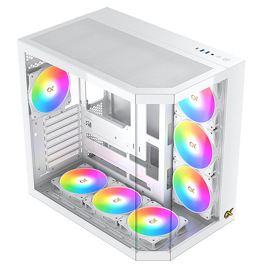 Boîtier PC Xigmatek Cubi II - Blanc - Autre vue
