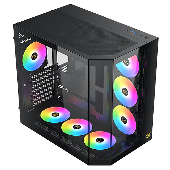 Boîtier PC Xigmatek Cubi II - Noir - Autre vue
