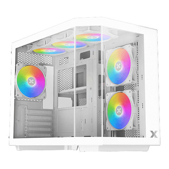Boîtier PC Xigmatek Cubi M - Blanc - Autre vue