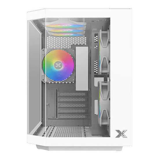 Boîtier PC Xigmatek Cubi M - Blanc - Autre vue