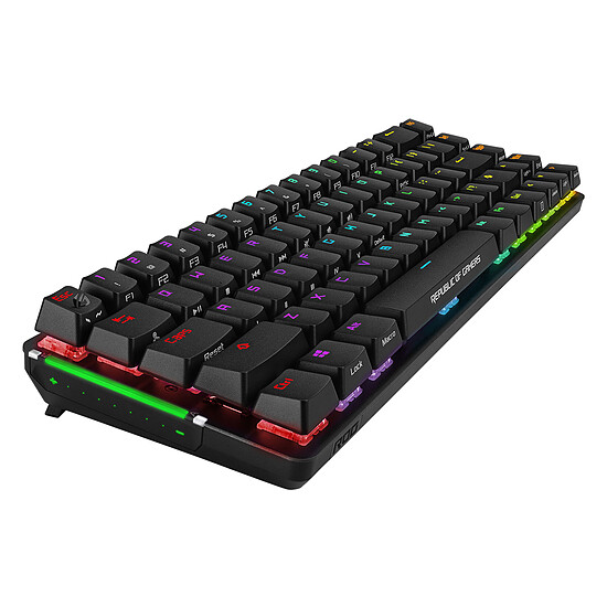 Clavier PC ASUS ROG Falchion NX - Noir - Autre vue