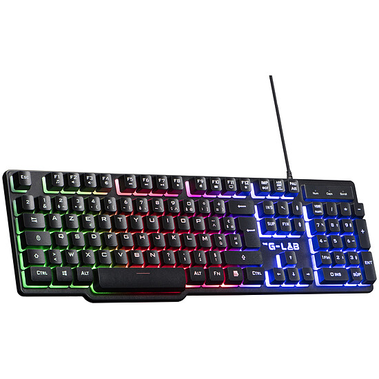 Clavier souris gamer The G-Lab Combo Chromium EX - Autre vue