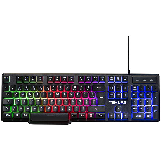 Clavier souris gamer The G-Lab Combo Chromium EX - Autre vue