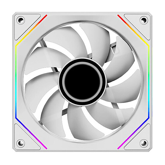 Ventilateur Boîtier Xigmatek Infini G20A - Blanc - Pack de 3 + Contrôleur et télécommande - Autre vue