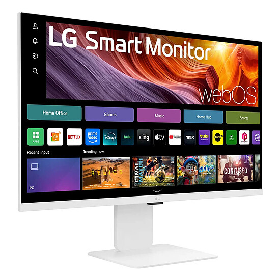 Écran PC LG Smart Monitor 32U850SA-W - Autre vue