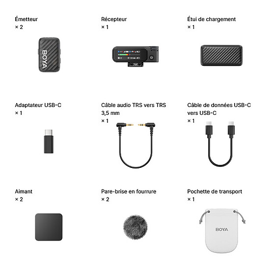 Microphone Boyamic 2-02 - Autre vue