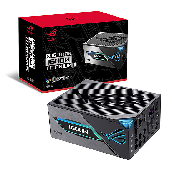 Alimentation PC Asus ROG Thor 1600W Titanium III - Autre vue