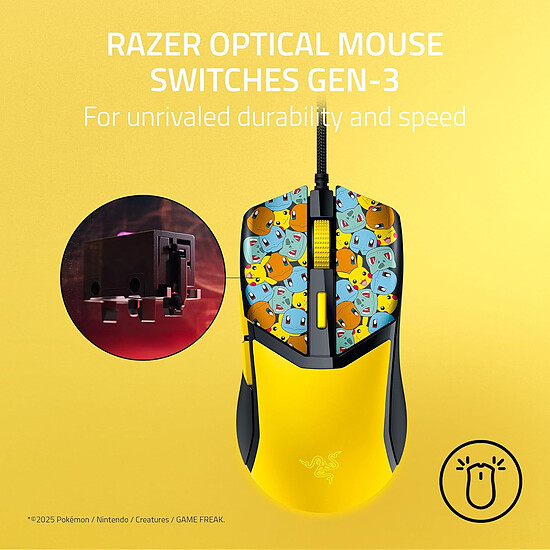 Souris PC Razer Cobra - Pokemon Kanto Starters Edition - Autre vue