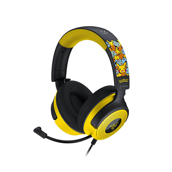 Casque micro Razer Kraken V4 X - Pokemon Kanto Starters Edition - Autre vue