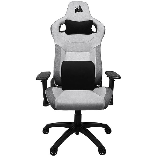 Fauteuil gamer Corsair T3 Rush Fabric - Gris