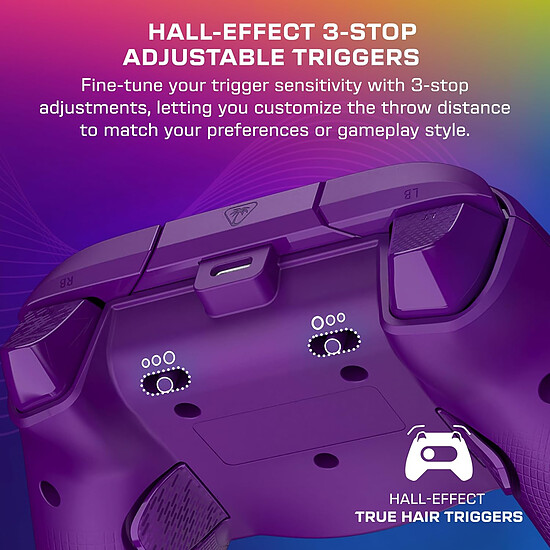 Manette de jeu Turtle Beach Afterglow Wave - Violet - Autre vue