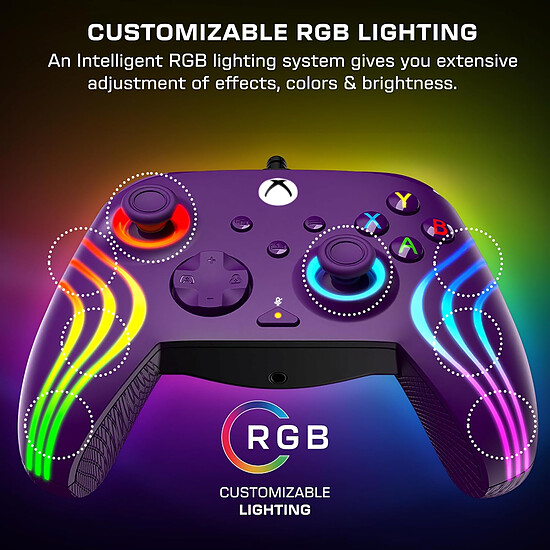 Manette de jeu Turtle Beach Afterglow Wave - Violet - Autre vue