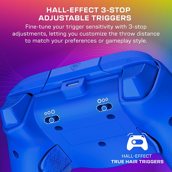 Manette de jeu Turtle Beach Afterglow Wave - Bleu - Autre vue