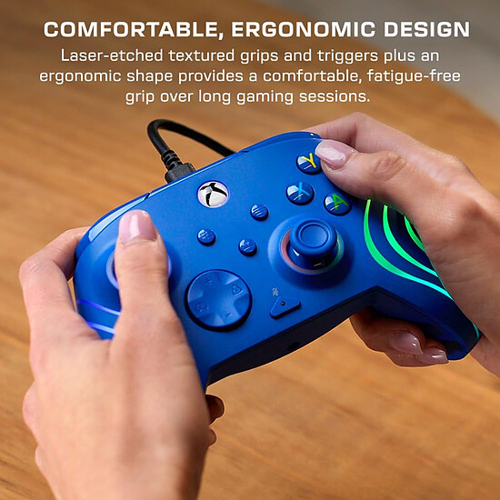 Manette de jeu Turtle Beach Afterglow Wave - Bleu - Autre vue