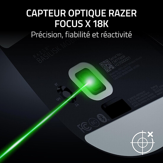 Souris PC Razer Basilisk Mobile - Autre vue