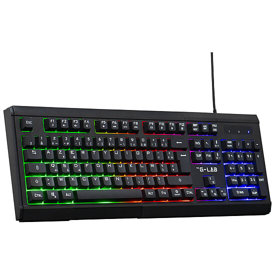 Clavier souris gamer The G-Lab Combo Barium EX - Autre vue