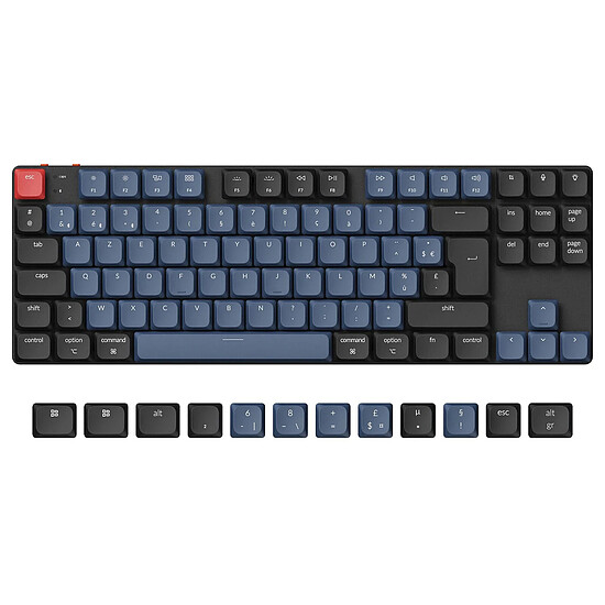 Clavier PC Keychron K1 Pro - Gateron Low Profile 2.0 Red