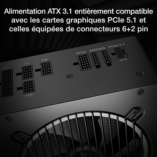 Alimentation PC be quiet! Pure Power 13 M 550W - Autre vue